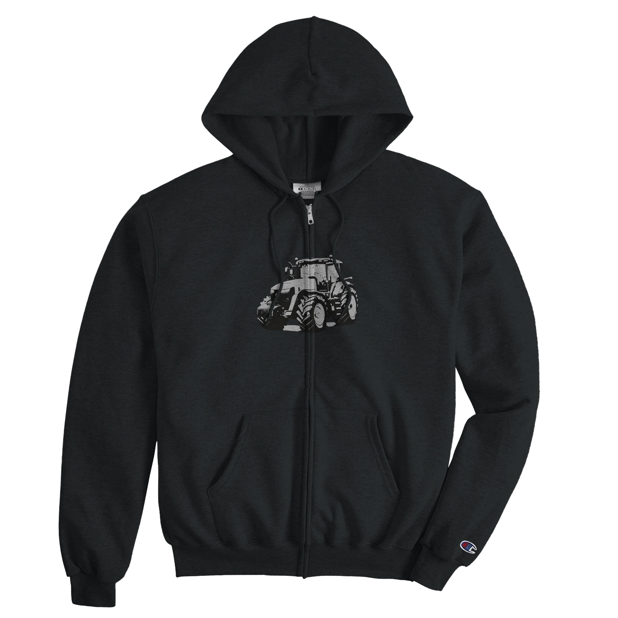 Cool tractor. John Deere vibe Zip Hoodie